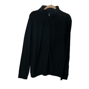 Goodfellow & Co. Black Quarterzip Sweater Size XL